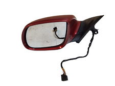 2009 - 2014 AUDI Q5 LEFT DRIVER SIDE VIEW POWER MIRROR RED 8R1857409E OEM picture