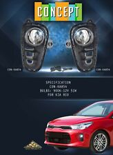 For 2018-2020 Kia Rio Fog Lights Lamps with Assembly Set L&R Side picture