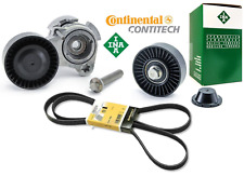 ContiTech Belt 6PK1990 w/INA OE Tensioner 11288624196 + Pulley 11287535860 Set picture