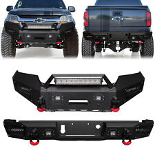 LUYWTE Front/Rear Bumper Fits 2015-2022 Chevy Colorado(Excl. ZR2)w/Winch Plate picture