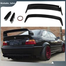 Rear Trunk Spoiler Wing For 1992-1998 BMW 3 Series E36 M3 HIGH Style Gloss Black picture