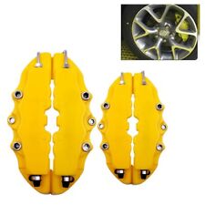 4Pcs Yellow Style Brake Caliper Covers Universal Car Disc Front Rear Kits HOT picture