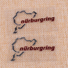 The Racing Nurburgring Car Sticker Race Motorsport Neverbeen Bike Decal picture