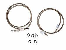 For 04-10 Chevrolet Silverado Fuel line Quick Fix Braided Line ExtCab MDFF0002SS picture
