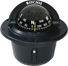 Ritchie Navigation F-50-1 Explorer Compass - Flush Mount, Black with Black Dial picture