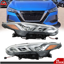 Left&Right For 2020 2021 22 23 Nissan Sentra S/SV Headlights Headlamps Halogen picture