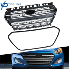 For Hyundai Elantra GT 2013-2016 Front Bumper Grill Assembly Black Trim Grille picture