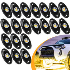 Amber LED Rock Lights 9W Underbody Light For Jeep Ford Offroad Truck ATV UTV 4x4 picture