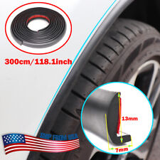 300cm Universal Car Wheel Fender Extension Moulding Flare Trim Protector Rubber picture
