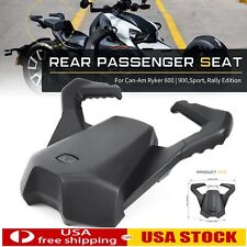 Black Rear Passenger Seat For Can Am Ryker Spyder Roadster&Can Am Ryker 600 900 picture