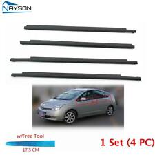 4PC w/Tool For Prius 2004-2009 Window Weatherstrip Molding Belt Trim Outer Black picture