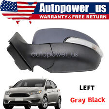Fit 2015-2018 Ford Focus Left Driver Side View Mirror With Light Hand F1EZ17683R picture