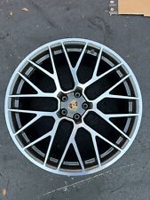 21” Porsche Macan RS Spyder Design Rim Wheel Rim 10J X 21 ET19 Rear Factory Oem picture