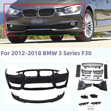 2012-18 F80 M3 Style Font Bumper FOR BMW F30 F31 3 SERIES W/O PDC Holes picture