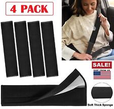 4 PACK Universal Soft Seat Belt Cover Shoulder Pad Strap Protector Car Truck USA picture