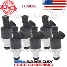 6x OEM Rochester Fuel Injectors for 85-93 Oldsmobile Pontiac 6000 Firebird Grand picture