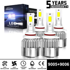 4x Cool White LED Headlight Bulbs Kit For Honda Accord 1997-2007 Hi/Lo Beam picture