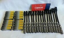 FOR Mercedes BOSCH 16-Spark Plug and Bremi 661 Wire Set Made in Germany-FR8DPP33 picture