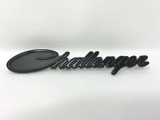 19-2020 Dodge Challenger New Blacktop Script Grille Emblem Nameplate New Mopar picture