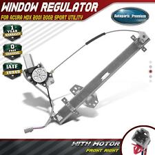 Power Window Regulator w/Motor for Acura MDX 2001 2002 Sport Utility Front Right picture