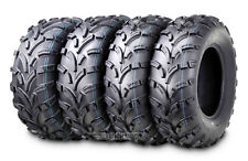 New Full Set 4 ATV Tires 25x8-12 25x8x12 Front & 25x10-12 25x10x12 Rear 6PR Mud picture