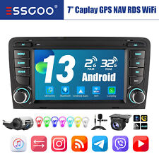 32G Android Apple Carplay 13 Stereo GPS DVR Camera For Audi A3 8P 03-2013 S3 RS3 picture