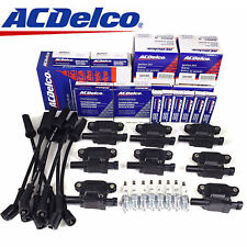 OEM AcDelco 8 PACK UF413 Ignition Coil + 41-110 Spark Plug + 9748UU Wire Fit GMC picture