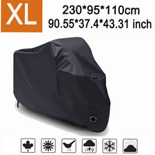 XL Motorcycle Full Cover Waterproof Outdoor Protector For Harley Davidson Honda picture