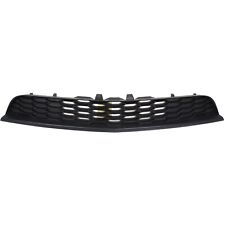 Bumper Grille For 2010-2012 Ford Mustang Textured Gray Front CAPA FO1036129C picture