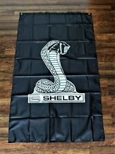 Cobra Banner Flag Ford Mustang Shelby SVT Automobile Racing Snake Logo 3x5 New picture