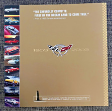 2003 Corvette 50th Anniversary Foldout : 1953-2003 picture