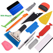 PRO Window Tinting Tools Kit, Car Vinyl Wrap Squeegee Application Film TUCK USA picture