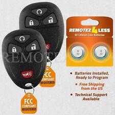 2 For 2007 2008 2009 2010 2011 2012 2013 GMC Sierra 1500 2500 Remote Car Key Fob picture