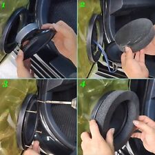 6.5'' Speaker Ring Bass Sound Insulation Cotton 4PCS Self Adhesive For Car Door picture