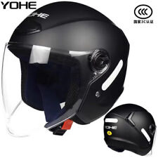 New Unisex Motorcycle Helmet Half Face Electric Bicycle Helmets DOT Approved  picture