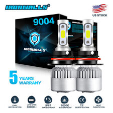 9004 LED Headlight Bulbs Kit for Ford F-150 F-250 F-350 1987 1988 1989 1990 1991 picture