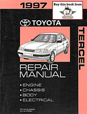 1997 Toyota Tercel Factory OEM Shop Service Repair Maintenance Manual picture
