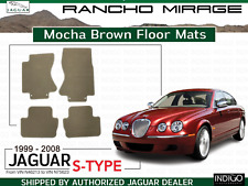 NEW Jaguar S-Type Mocha Brown Floor Mats 1999-2008 XR853917AMB picture