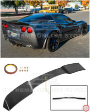 For 05-13 Corvette C6 | ZR1 Extended Style GLOSSY BLACK Rear Trunk Wing Spoiler picture