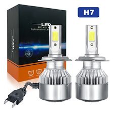 2x Super Bright H7 LED Headlight Bulbs Conversion Kit High Low Beam 6000K White picture