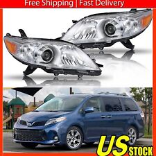 AUXITO for 2006-2010 Toyota Sienna LH+RH Headlights Head Lamps Assembly Set picture
