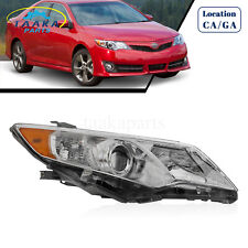 RH Right Passenger Headlight Headlamp Assembly For 2012 2013 2014 Toyota Camry picture
