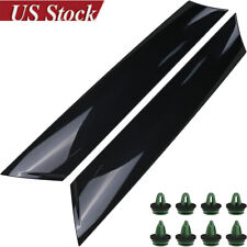 2x Front A Pillar Black Windshield Post Trims 51137272583 84 For Mini R55 R56 picture