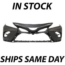 NEW Primered Front Bumper Cover Replacement for 2018-2020 Toyota Camry SE 18-20 picture