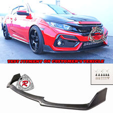 Fits 17-21 Honda Civic 5dr Hatch (Sport / Touring) TR-Style Front Lip (Urethane) picture