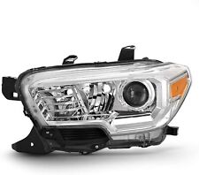 For 2016-2023 Toyota Tacoma Halogen w/Factory LED DRL Headlight Driver LH Side  picture