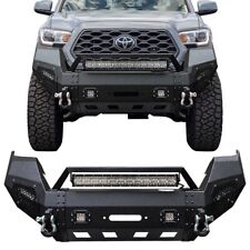 LUYWTE Fits 2016-2023 Toyota Tacoma New Front Bumper with Winch Seat picture