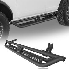 Fit Ford Bronco 2021-2023 4Door Side Step Nerf Bars Running Board w/ 