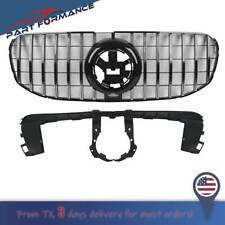 Front GT Grille With Camera Hole For Mercedes Benz X167 GLS450 GLS580 2020-2022 picture