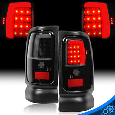 For 1994-2001 Dodge Ram 1500 94-02 2500 3500 Red LED Tube Tail Lights Lamps Pair picture
